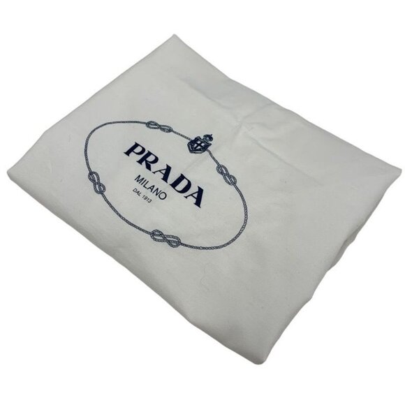 Prada Hat Soft Padded Nappa Leather Triangle Bucket Hat Black main image 4